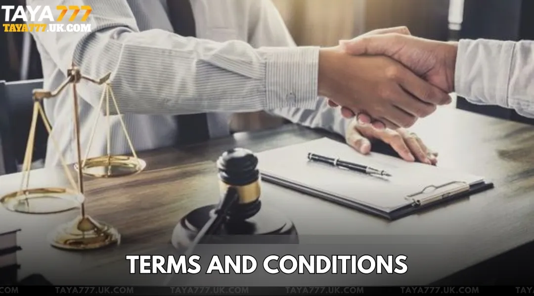 Taya777 Terms and Conditions